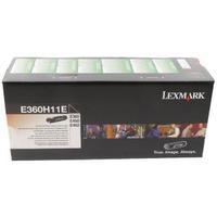 lexmark high capacity e360h11e black return program toner cartridge