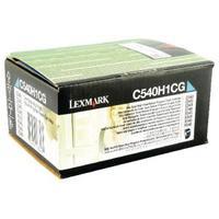 lexmark cyan return program toner cartridge high capacity c540h1cg