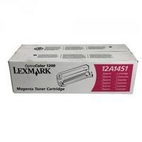 Lexmark Optra Colour 1200 Toner Cartridge Magenta 12A1451