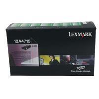 Lexmark Black Toner Cartridge High Capacity 12A4715