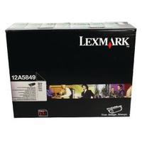 Lexmark High Capacity 12A5849 Black Return Program Toner Cartridge