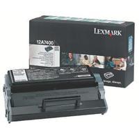 Lexmark 12A7400 Black Return Program Toner Cartridge