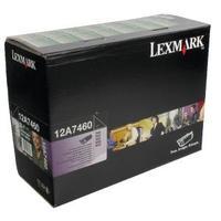 Lexmark 12A7460 Black Return Program Toner Cartridge