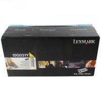 Lexmark Yellow Toner Cartridge 15G031Y