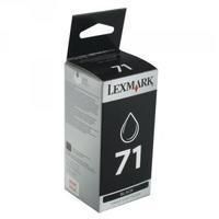 lexmark 71 black inkjet cartridge moderate use 15mx971e