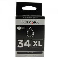 lexmark 34xl black inkjet cartridge high yield 18c0034e