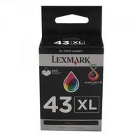 Lexmark 43XL Colour Inkjet Cartridge High Yield 18YX143E