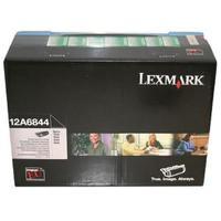 Lexmark Black Corporate Toner Cartridge High Capacity 12A6844