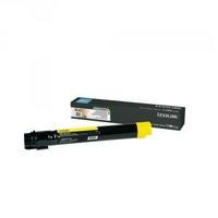 lexmark yellow toner cartridge extra high yield x950x2yg