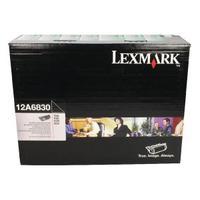 Lexmark 12A6830 Black Return Program Toner Cartridge