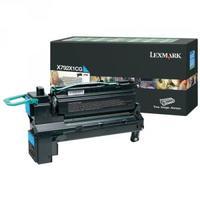 Lexmark Cyan Return Program Toner Cartridge Extra High Yield X792X1CG