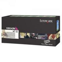 Lexmark Magenta Return Program Toner Cartridge High Yield 10B042M