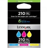 lexmark 210xl cyanmagentayellow return program inkjet cartridges high