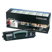 lexmark x203204 return programme black toner cartridge x203a11g