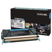 lexmark cyan return program toner cartridge high capacity c748h1cg