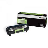 Lexmark 502X Black Toner Cartridge Extra High Yield 50F2X00