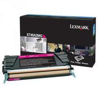 Lexmark Magenta Toner Cartridge X746A2MG