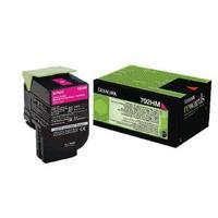 Lexmark 702HM Magenta Toner Cartridge High Capacity 70C2HM0