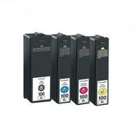 lexmark 100xl cyanmagentayellowblack return program ink cartridge high