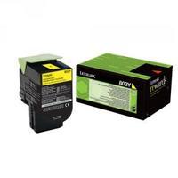 Lexmark 802Y Yellow Toner Cartridge 80C20Y0
