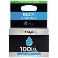 Lexmark 100XL Cyan Return Program Inkjet Cartridge High Yield 14N1069E