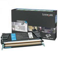 Lexmark Cyan Return Program Toner Cartridge C5200CS