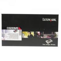 lexmark magenta return program toner cartridge c5220ms