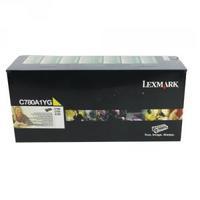 lexmark yellow return program toner cartridge c780a1yg