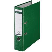 leitz 180 polypropylene a4 80mm green lever arch file pack of 10