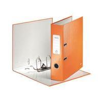 Leitz 180 Wow 80mm Metallic Orange A4 Lever Arch File Pack of 10