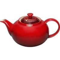 le creuset stoneware classic teapot 1 3 ltr