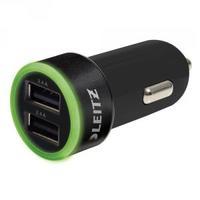 Leitz Universal USB Car Charger Dual 62220095