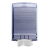 Leonardo Large Blue M Fold Hand Towel Dispenser 750 Sheet Capacity