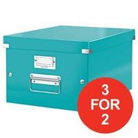 Leitz Click and Store A4 Medium Storage Box Ice Blue Ref 60440051 3