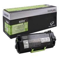 Lexmark 622HE High Yield Black Return Program Toner Cartridge 62D2H0E