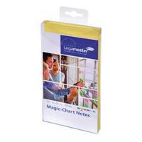 Legamaster Magic Chart Yellow Notes 100x200mm With Board Marker