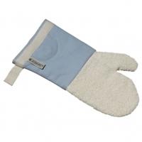 le creuset oven mitt coastal blue