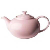 le creuset stoneware classic teapot chiffon pink