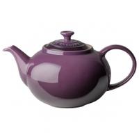 le creuset stoneware classic teapot cassis