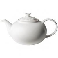 le creuset stoneware classic teapot cotton