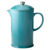 le creuset coffee pot teal