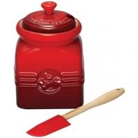 Le Creuset Berry Jam Jar And Spreader