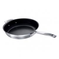 le creuset 28cm 3 ply stainless steel non stick frying pan