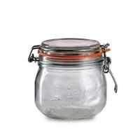 Le Parfait Clip Top Preserving Jar 500ml, 500ml Clip Top Jar, Single Jar