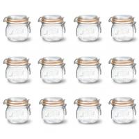 Le Parfait Clip Top Preserving Jar 500ml, 500ml Clip Top Jar, 12 Pack