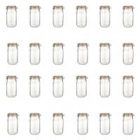 Le Parfait Clip Top Preserving Jar 1.5L, 1.5 Litre Clip Top Jar, 24 Pack