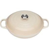 Le Creuset Shallow Casserole 30 cm Almond