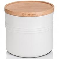 Le Creuset XLarge Storage Jar With Wooden Lid Cotton