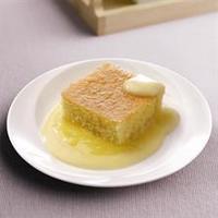 Lemon Sponge, Lemon Sauce & Custard