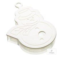 Let\'s Make Soft Touch Christmas Snowman 3 Dimensional Cookie Cutter